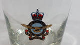 RCAF Royal Canadian Air Force 3" Tall Glass Whiskey Cup