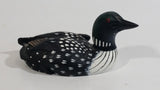 1970s Heritage Decoys Common Loon Miniature Bird Sculpture J.B. Garton