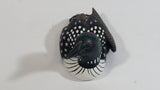 1970s Heritage Decoys Common Loon Miniature Bird Sculpture J.B. Garton
