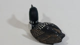 1970s Heritage Decoys Common Loon Miniature Bird Sculpture J.B. Garton