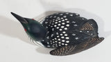1970s Heritage Decoys Common Loon Miniature Bird Sculpture J.B. Garton