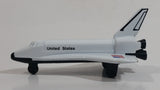 NASA United States USA Space Shuttle W. 2A White 1:370 Die Cast Toy Space Aircraft Vehicle