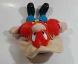 1995 Ace Novelty Warner Bros. Looney Tunes Yosemite Sam Cartoon Character 11" Tall Stuffed Plush Collectible