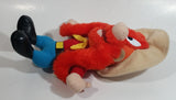 1995 Ace Novelty Warner Bros. Looney Tunes Yosemite Sam Cartoon Character 11" Tall Stuffed Plush Collectible