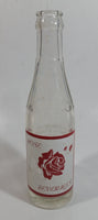 Very Rare Vintage Rose Beverages 7 Fl. Oz. ACL Glass Soda Pop Beverage Bottle Prince Albert, Saskatchewan