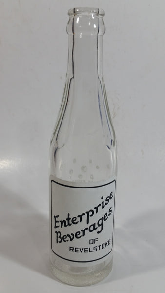 Very Rare Vintage Enterprise Beverages of Revelstoke 7 Fl. Oz. Glass Soda Pop Beverage Bottle