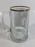 Vintage Style 1981 Edmonton Journal Newspaper "Kid is King!" Wayne Gretzky NHL Ice Hockey Player Gold Rimmed Glass Beer Mug