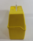 Disney Mickey Mouse Minnie Mouse Donald Duck Cartoon Characters Stars and Moon Themed Thermos Brand Yellow Lunch Box