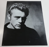 James Dean Actor Poster 12" x 16" Tin Metal Sign Hollywood Movies Collectible