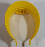 1988 Fisher Price Marching Band Plastic Yellow Toy Hat