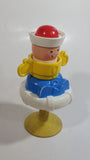 1984 Fisher Price Toys 415 Sailor Suction Cup Rattle Baby Toddler Toy Made in U.S.A.