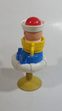 1984 Fisher Price Toys 415 Sailor Suction Cup Rattle Baby Toddler Toy Made in U.S.A.
