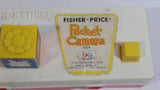 Vintage 1974 Fisher Price Yellow Toy Camera View Finder Slideshow "A Trip To The Zoo"