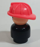 Fisher Price Little People Fireman Firefighters 3 1/4" Tall Plastic Toy Figure