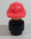 Fisher Price Little People Fireman Firefighters 3 1/4" Tall Plastic Toy Figure