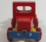 Vintage Wood Wooden Model Toy Transport Truck Made in Western Germany