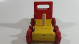 Vintage Wood Wooden Model Toy Transport Truck Made in Western Germany