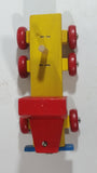 Vintage Wood Wooden Model Toy Transport Truck Made in Western Germany