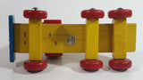 Vintage Wood Wooden Model Toy Transport Truck Made in Western Germany