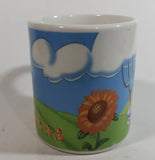 Gibson Disney Mickey Mouse Farmer with Farm Scenes Ceramic Coffee Mug Cup