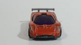 2002 Hot Wheels First Editions HW Prototype 12 Metalflake Dark Orange Die Cast Toy Car Vehicle