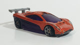 2002 Hot Wheels First Editions HW Prototype 12 Metalflake Dark Orange Die Cast Toy Car Vehicle