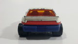 Vintage Majorette Pontiac Fiero White No. 206 Die Cast Toy Car Vehicle 1/55 Scale Made in France