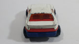 Vintage Majorette Pontiac Fiero White No. 206 Die Cast Toy Car Vehicle 1/55 Scale Made in France