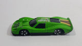 Vintage Uniborn Ford MK IV #39 Green Die Cast Toy Race Car Vehicle - Made in Hong Kong