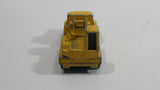 Vintage 1980s Majorette Movers Crane Truck Yellow #283 1/100 Die Cast Metal Toy Construction Equipment Vehicle