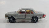 Vintage Majorette Mercedes-Benz 450 SE Silver Grey Die Cast Toy Car Vehicle with Opening Doors