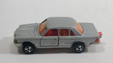 Vintage Majorette Mercedes-Benz 450 SE Silver Grey Die Cast Toy Car Vehicle with Opening Doors