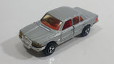 Vintage Majorette Mercedes-Benz 450 SE Silver Grey Die Cast Toy Car Vehicle with Opening Doors