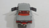 Vintage Majorette Mercedes-Benz 450 SE Silver Grey Die Cast Toy Car Vehicle with Opening Doors