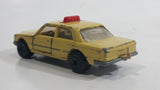 Vintage 1979 Lesney Matchbox Superfast No. 56 Mercedes 450 SEL Taxi Cab Sand Yellow Tan Die Cast Toy Car Vehicle with Opening Doors Made in England