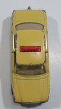 Vintage 1979 Lesney Matchbox Superfast No. 56 Mercedes 450 SEL Taxi Cab Sand Yellow Tan Die Cast Toy Car Vehicle with Opening Doors Made in England