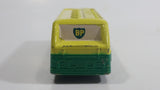 Vintage Lesney Major Pack No. 1 British Petroleum B.P. "AutoTanker" Fuel Hauler Green, Bright Yellow and White Die Cast Toy Car Vehicle Made in England