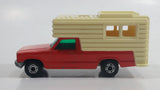 Vintage 1979 Lesney Matchbox Superfast No. 38 Camper RV Truck Orange Die Cast Toy Car Vehicle Made in England
