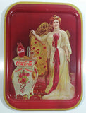 Vintage Coca Cola 1903 Lillian Norton Nordica Tin Litho Beverage Serving Tray - 69-365 USA