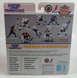 1995 Edition Kenner Hasbro Starting Lineup NHL Ice Hockey Player Goalie Dominik Hasek Buffalo Sabres Action Figure and Fleer Trading Card New in Package