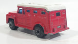 Vintage 1978 Lesney Matchbox Superfast No. 69 Armored Truck "Wells Fargo" Red and White Die Cast Toy Car Vehicle Made in England
