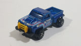 Unknown Brand Action Star Ford Pickup Truck Blue Die Cast Toy Car Vehicle Made in Hong Kong - Base Marked Corvette
