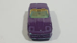 1990 Hot Wheels Color Racers II '83 Custom Corvette Convertible Purple Blue Die Cast Toy Car Vehicle