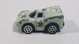 Rare HTF Vintage SM Summer Marz Karz s8022 Very Light Green Mini Pull Back Motor #2 Die Cast Toy Race Car Vehicle Hong Kong
