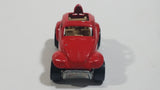 1998 Hot Wheels Baja Bug Volkswagen VW Beetle Red Die Cast Toy Car Vehicle