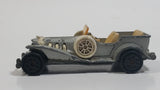 Vintage Majorette No. 267 Excalibur Silver Grey 1/56 Scale Die Cast Toy Car Vehicle Made in France