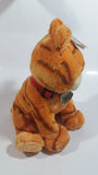2004 Ty Beanie Babies Garfield the Cat Orange Stuffed Animal Plush Toy 7 1/2" Tall