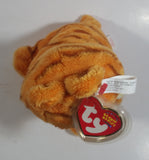 2004 Ty Beanie Babies Garfield the Cat Orange Stuffed Animal Plush Toy 7 1/2" Tall