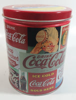 1994 Coca-Cola Coke Soda Pop Carriage Trade Mini Twist Pretzels Nostalgic Tin Beverage Advertising Collectible