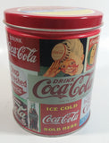 1994 Coca-Cola Coke Soda Pop Carriage Trade Mini Twist Pretzels Nostalgic Tin Beverage Advertising Collectible